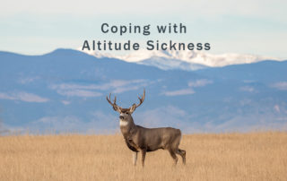 coping with altitude sickness in Colorado while hunting