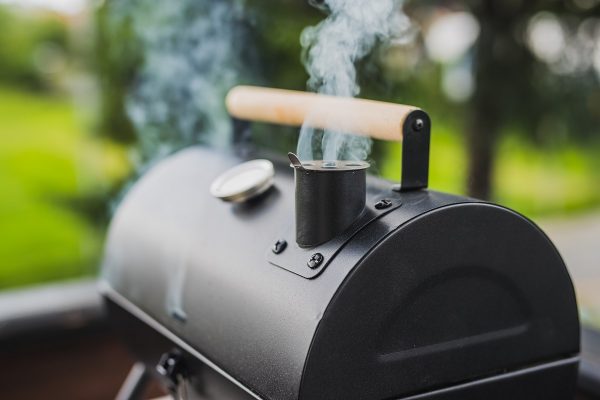 cooking venison in a smoker