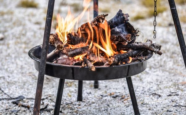 open flame cooking for elk steaks