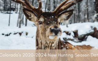 Colorado's 2020-2024 New Hunting Season Dates