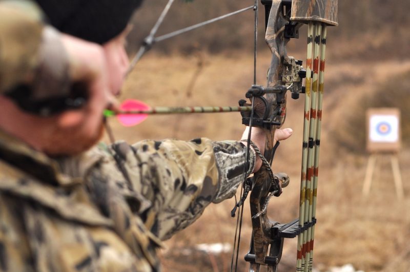 Bowhunting with a compound bow takes a great deal of practice.